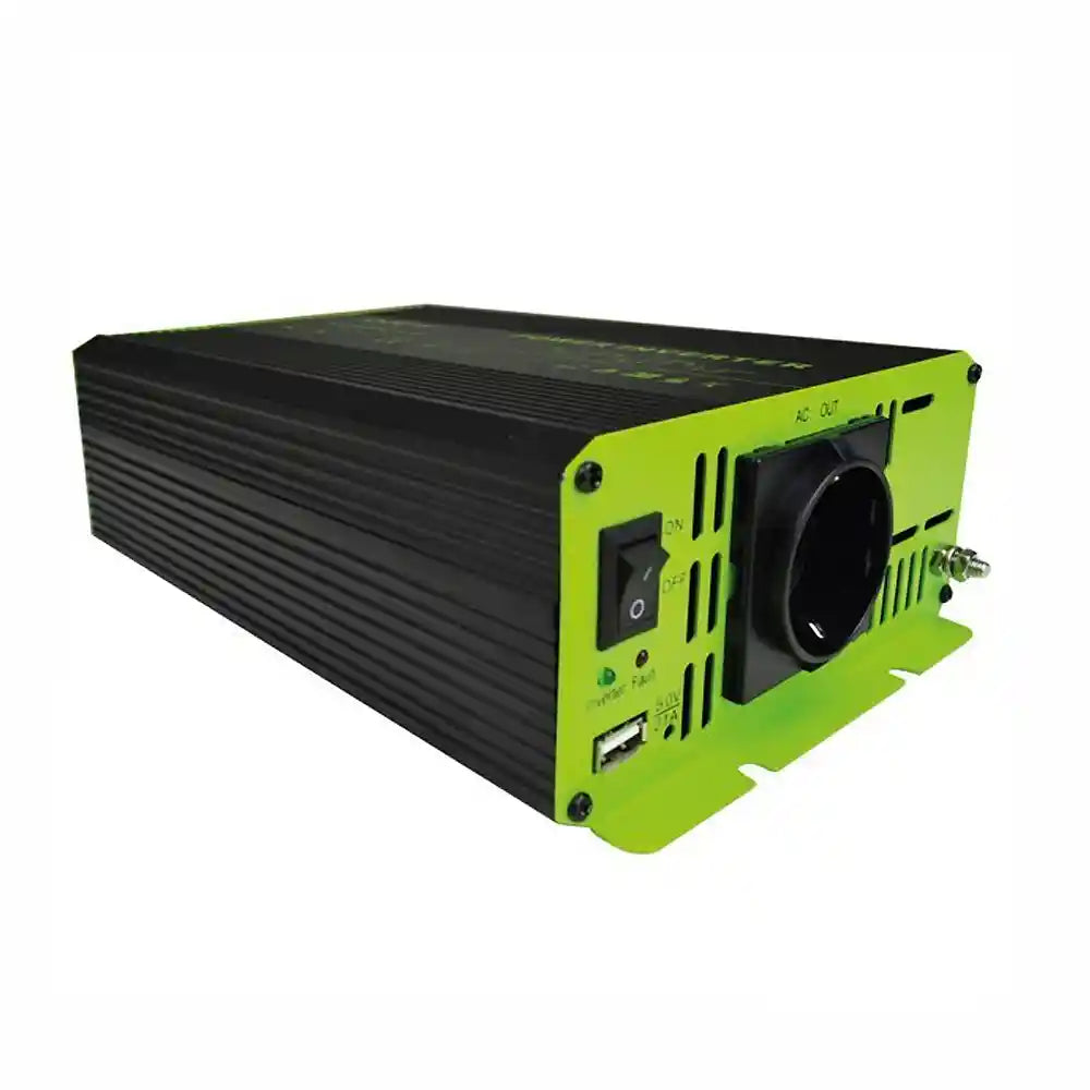 1852 Inverter / Wechselrichter - 12 V / 230 V - 1000 W - modifizierte Sinuskurve
