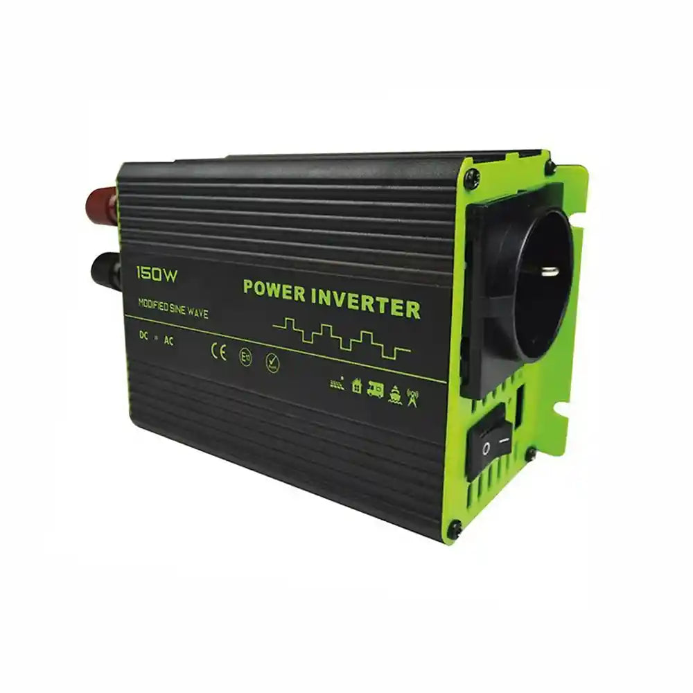 1852 Inverter / Wechselrichter - 12 V / 230 V - 150 W - modifizierte Sinuskurve