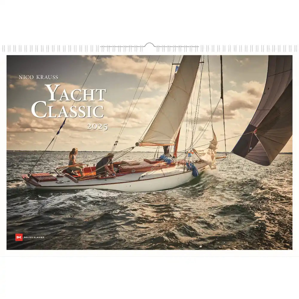 Yacht Classic 2025 - Fotokalender - 67,5 x 47 cm