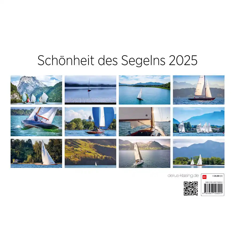 Schönheit des Segelns 2025 - Fotokalender - 45 x 33 cm