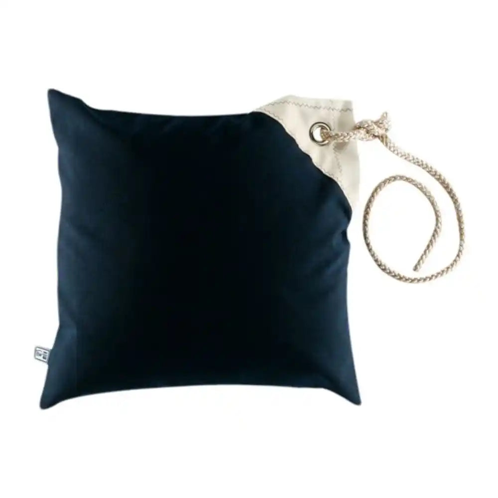 MARINE BUSINESS Kissen 2er Set, navy 40x40 cm, wasserfest mit Befestigungsmöglichkeit