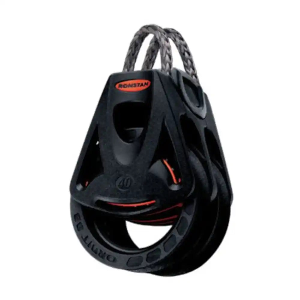 RONSTAN Orbit Block - Series 55 - 2-scheibig mit Looptop - bis 10 mm Tauwerk