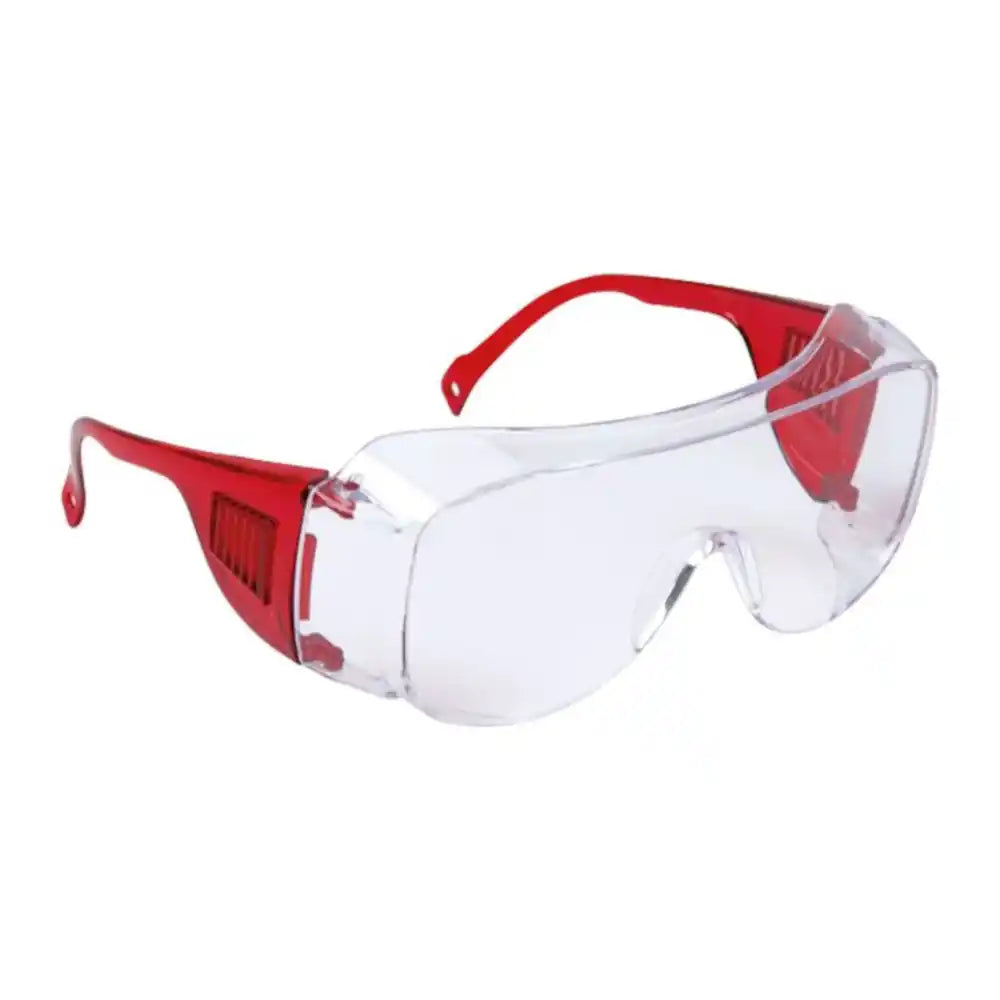 Schutzbrille mit seitlichem Augenschutz