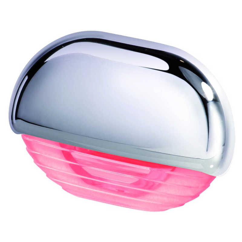 Hella LED-Stufenleuchte verchromt Rot