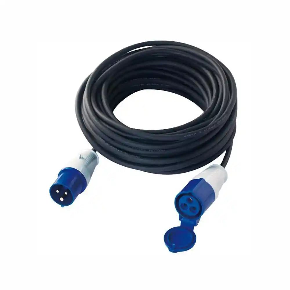 Landanschlusskabel CEE Stecker/Kupplung - 3 x 1,5 mm² - L=15 m
