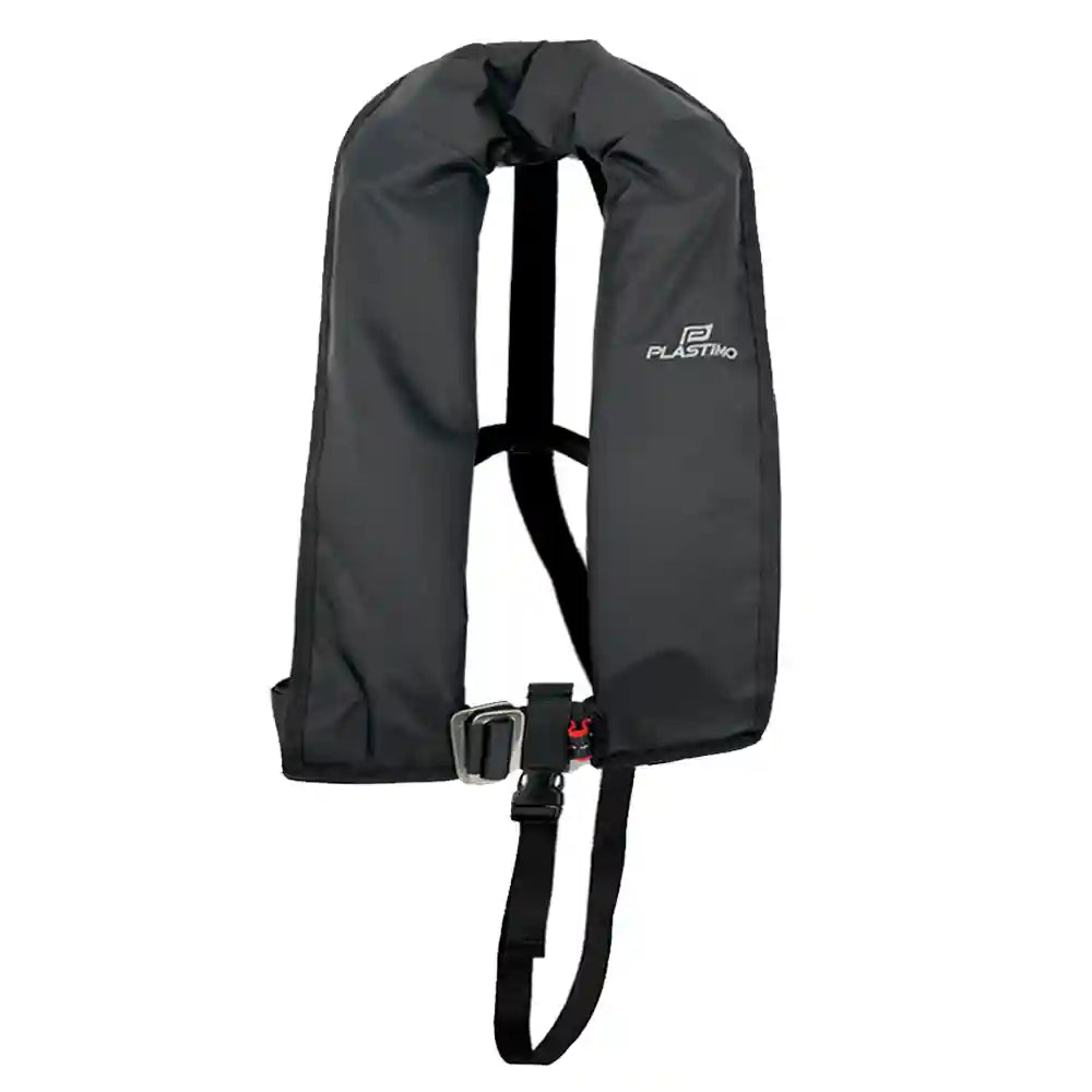 PLASTIMO Rettungsweste UML 165 N - mit Harness & Schrittgurt - UML-Auslöser - schwarz