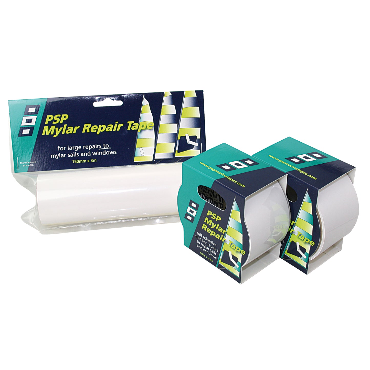 PSP Mylar Repair Tape 50mm x 3m transparent