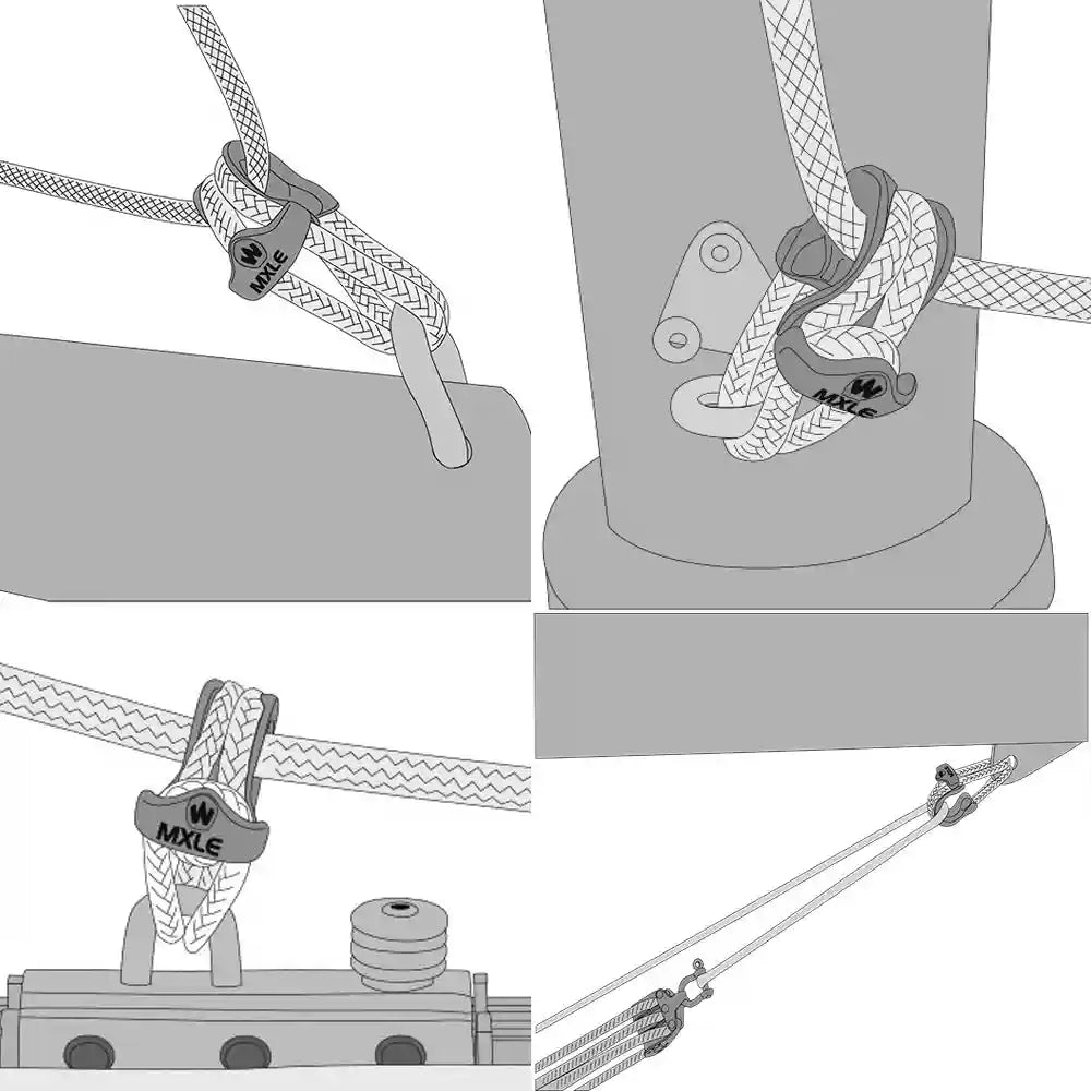 WICHARD MXLEvo Softblock für Tauwerk bis 12mm