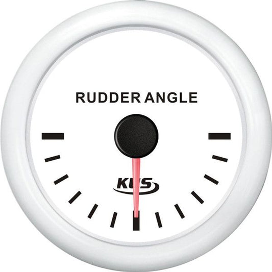 KUS Ruderlagenanzeige - 0-190 Ohm - 12/24V - weiß