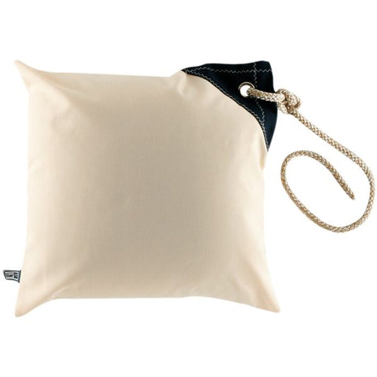 MARINE BUSINESS Kissen wasserfest mit Befestigungsmöglichkeit, 40x40cm beige 2er-Pack
