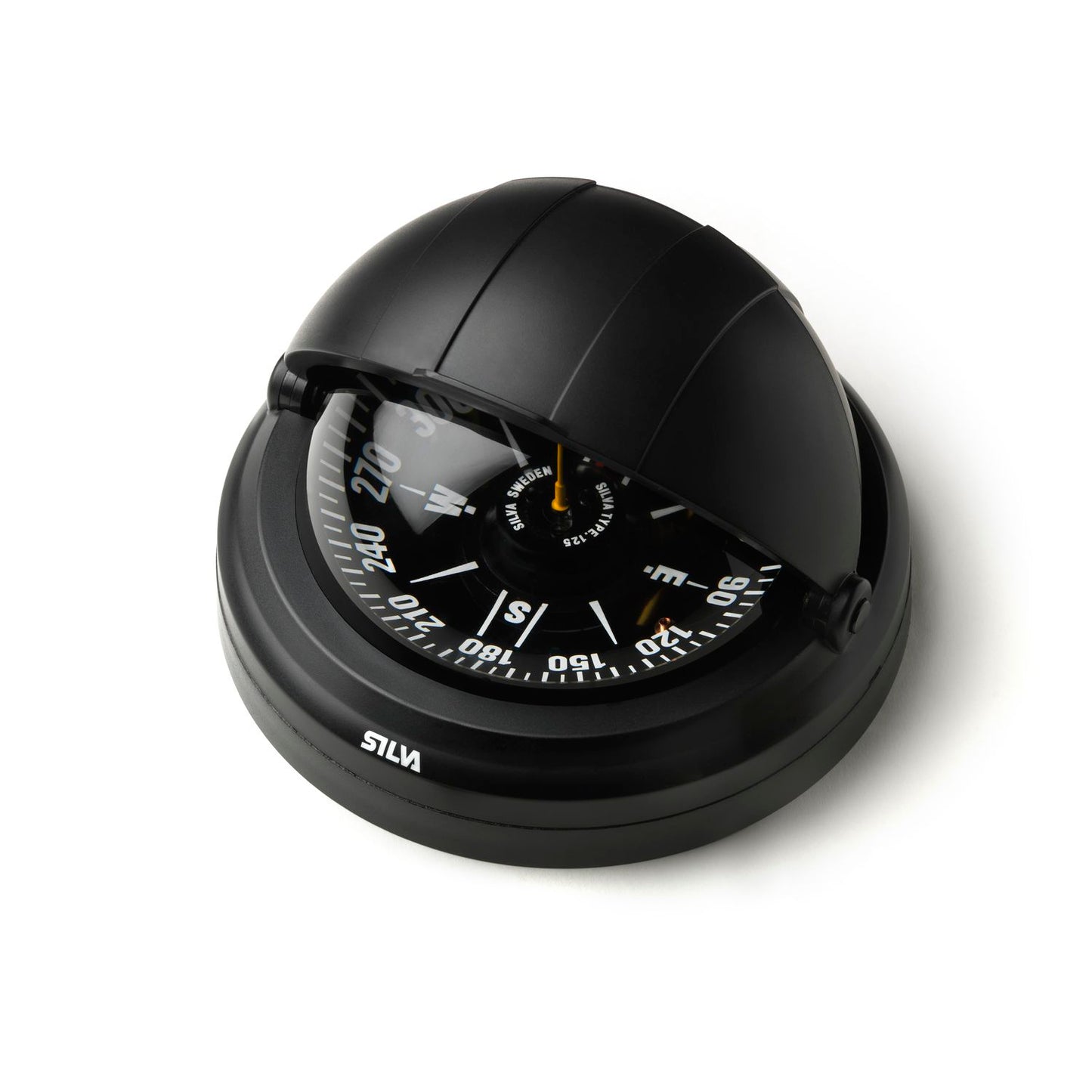 SILVA Kompass 125FTC Pacific - Schwarz - mit Kompensator