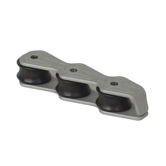 RUTGERSON Fallenumlenker / Decksblock Performance - 3 x 40 mm - 170 x 31 x 28 mm