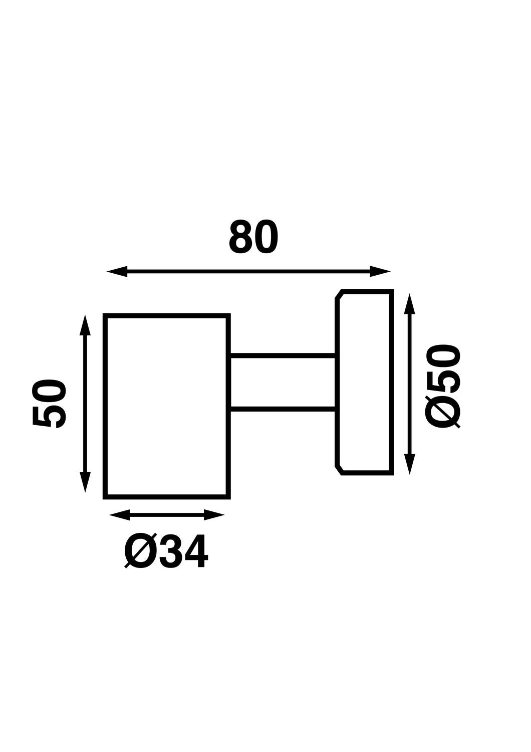Image 2 for Batsystem Leseleuchte - Tube D1 -  LED - mit USB-Anschluss