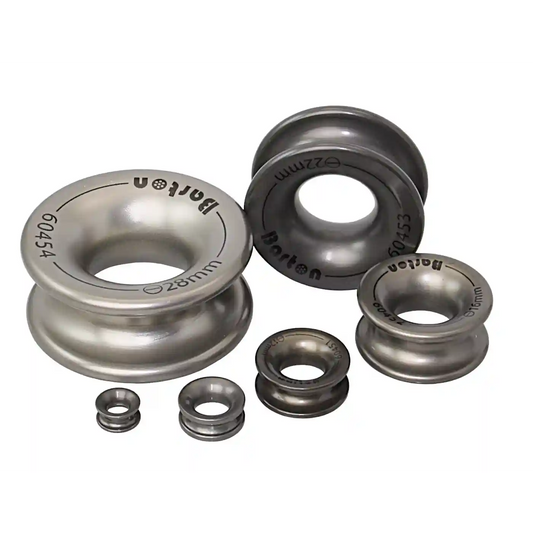 Barton Seil-Rundkauschen / Führungsringe / Thimbles - Aluminium eloxiert - High Load