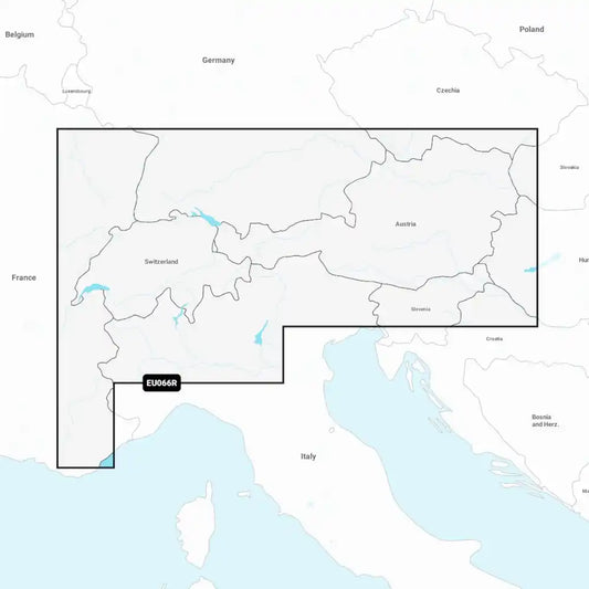 Garmin Navionics+ Seekartenmodul - EU066R Schweiz und Österreich Inlandsgewässer