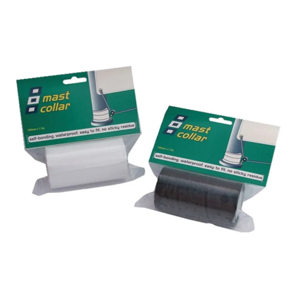 PSP Mastkragen Tape - 100 mm - 1,5m - schwarz