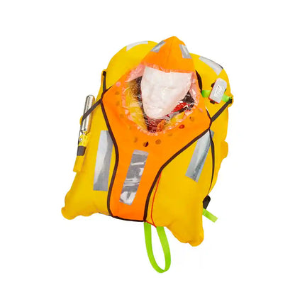 PLASTIMO Rettungsweste PILOT 290N OCEAN - mit Harness, Schrittgurt, Blitzlicht und Sprayhood -  HAMMAR Auslöser