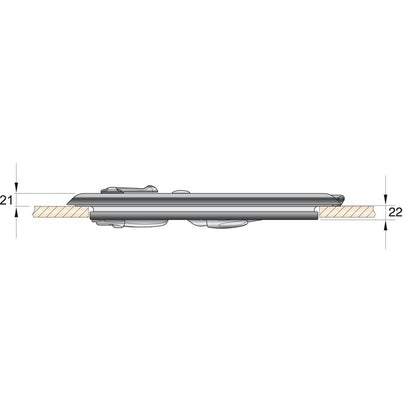 Image 2 for Vetus Altus Decksluke - 470 x 470 mm