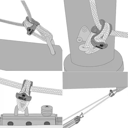 WICHARD MXLEvo Softblock für Tauwerk bis 12mm